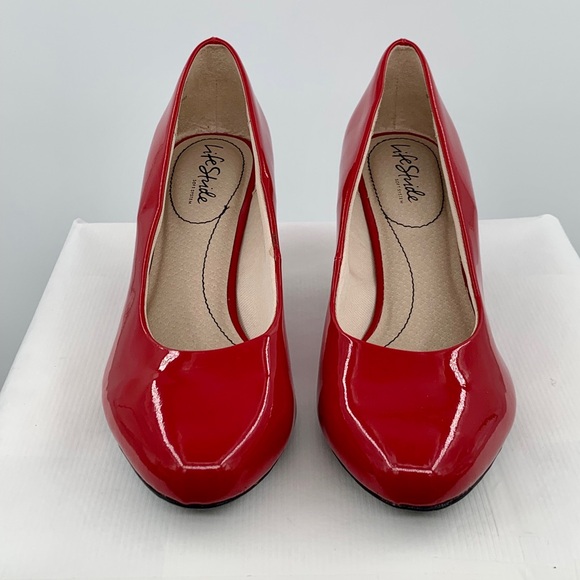 NWT Life Stride Parigi Women’s Red Patent Pumps Shoes - Picture 7 of 12